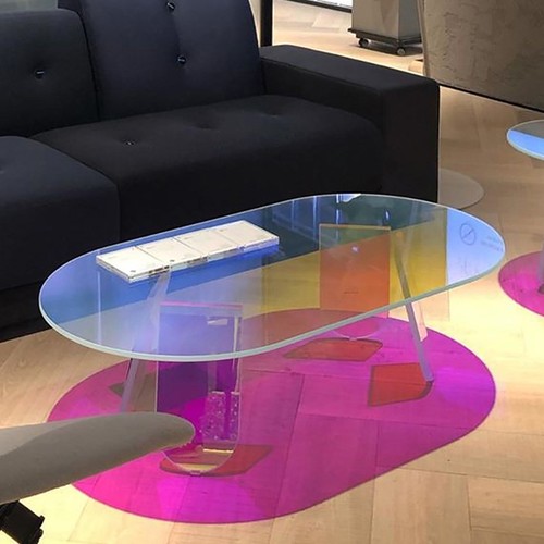 Acrylic coffee table - acrylic,