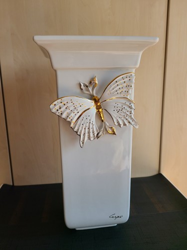 Vintage porcelain large - , vase
