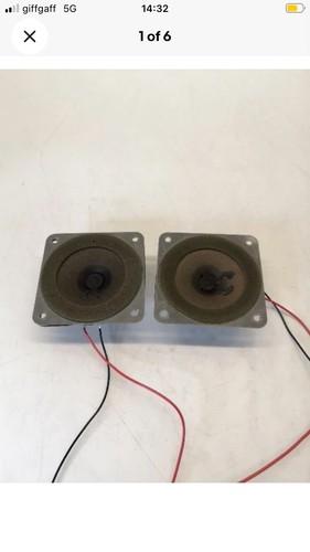 Elac tweeters hf drivers - x,