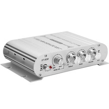 Mini ST-838 Power Amplifier 400W 12V 2.1Channel Powerful Stereo Audio HiFi Home