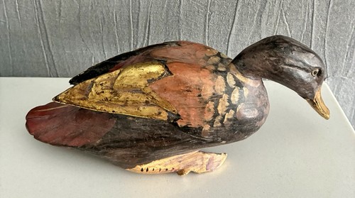 Vintage carved hand painted - vintage, &