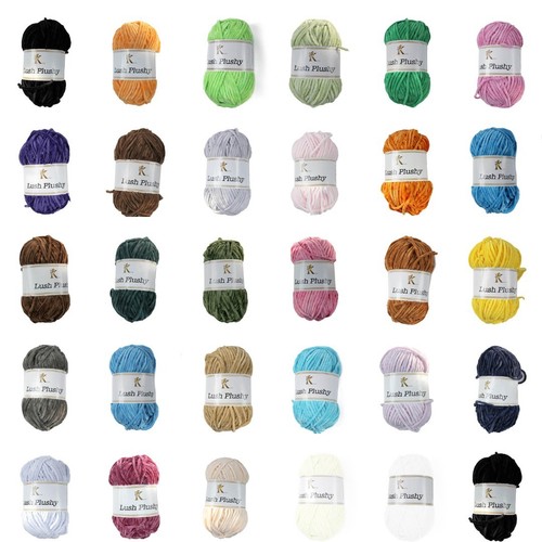 Knit lush plushy chenille - knit,