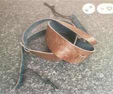 banjo cradle strap brown soft