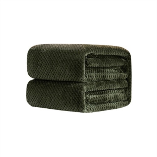 Army green coral fleece - army,