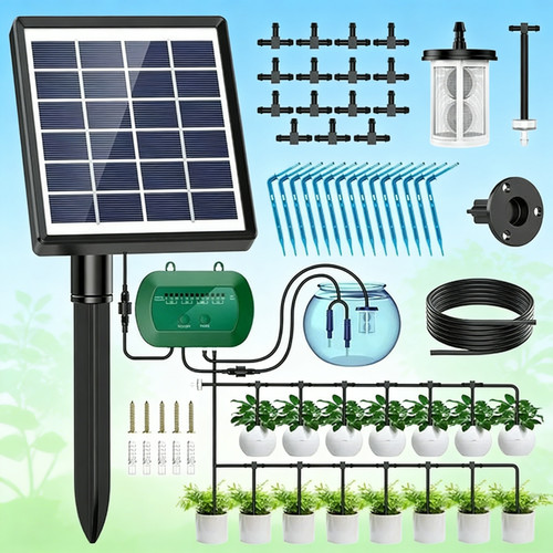 Automatic solar drip - solar,