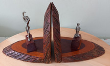 Vintage Wooden Acacia Carved