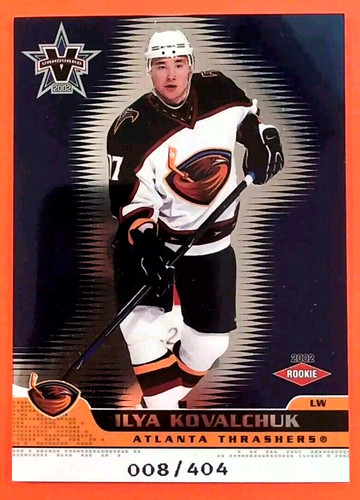 Ilya kovalchuk rookie - kovalchuk, 2001-02