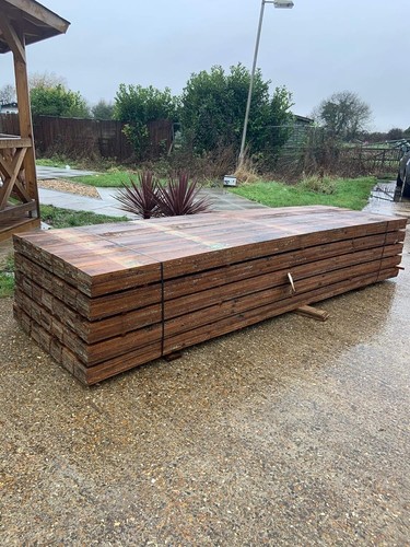 Feather edge fencing treated - fencing,