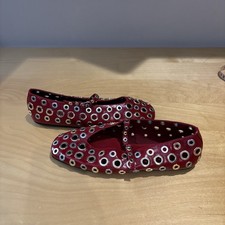 Jeffrey Campbell Red Leather