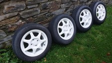 MAZDA MX5 NA Eunos Roadtster (Mk1) x4 Enkei  7 spoke alloy wheels 14x6 OEM 94-97