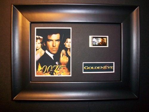 Goldeneye framed movie film - goldeneye,
