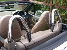 BMW Z3 WIND DEFLECTOR CLEAR TO