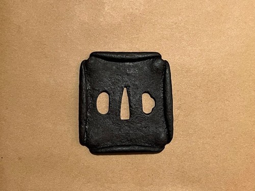 Ancient iron tsuba - ancient, sword