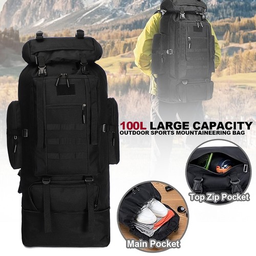 70l 100l tactical backpack - -100l,
