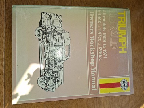 Haynes triumph herald - triumph, herald,