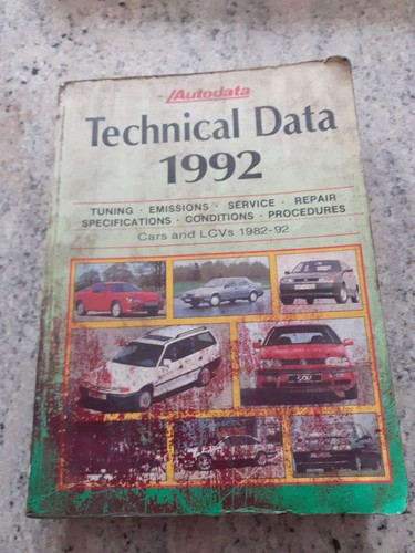 Autodata technical data - technical,