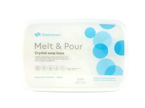 Melt and pour soap base - and,