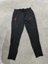 Men’s Nike Liverpool Strike Tracksuit Bottoms 24/25 Black/Red - HJ993 010 - M