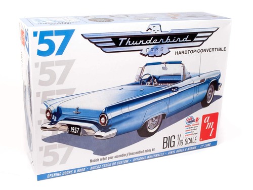 Amt 1957 ford thunderbird - 1/16,
