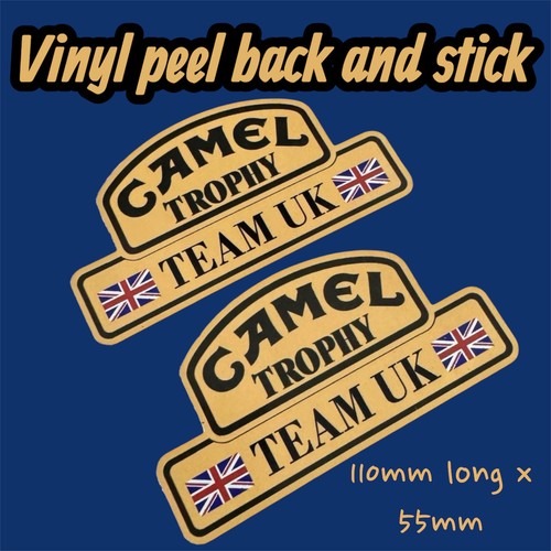 Camel trophy team flag - team, uk