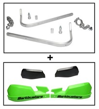 BarkBusters VPS Green Handguards & Mount for BMW G650 X Challenge