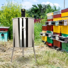 Electrical Honey Extractor，4/8 Frames Honey Spinner Extractor，Honeycomb Spinner