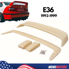 GT STYLE DOUBLE WING TRUNK SPOILER FOR BMW E36 3 SERIES M3 1992–1999
