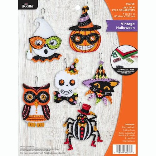 Bucilla felt ornaments - bucilla,