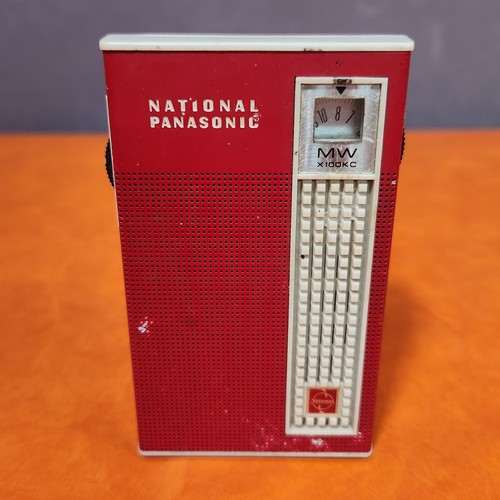 Vintage national panasonic red - national,