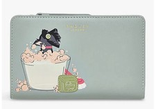 RADLEY GREEN LEATHER BIFOLD PURSE WALLET NEW!!!