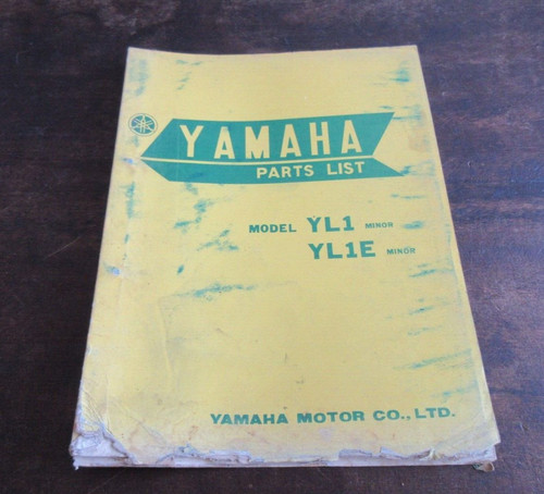 Yamaha yl1 yl1e minor 1968 - yamaha,