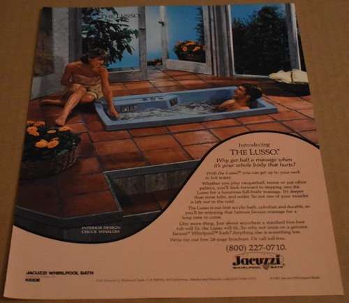 1981 print jacuzzi - 1981,