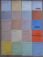 SHEET MUSIC & BOOKLETS FOR THE