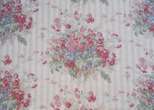 Ralph Lauren Fabric 'MEETING HOUSE FLORAL' Grain Sack 1.9 METRES - Linen Mix