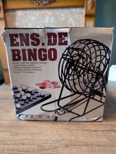 Bingo Cage Set Deluxe Metal