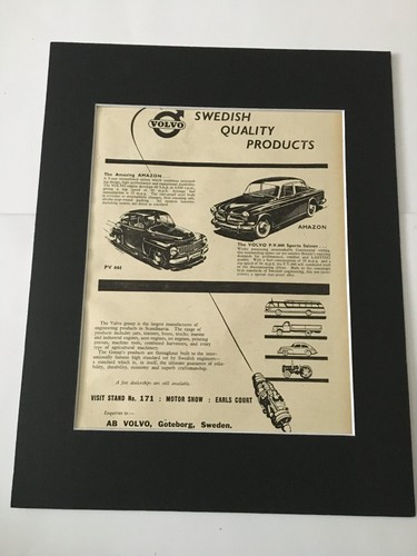 Volvo amazon cars - amazon, mounted
