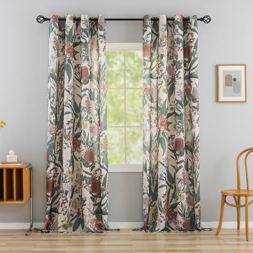 Aligogo floral print curtains - aligogo,