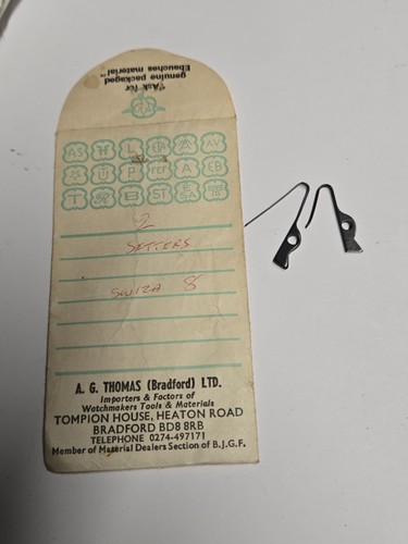 Vintage swiza 8 clock - x,