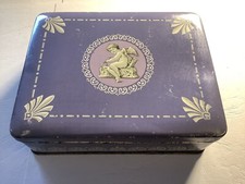 McVitie & Price Digestive Biscuits Tin Lavender Colour  Cherub/ Putti