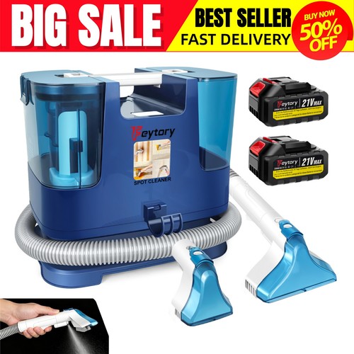 Cordless power carpet spot - power,