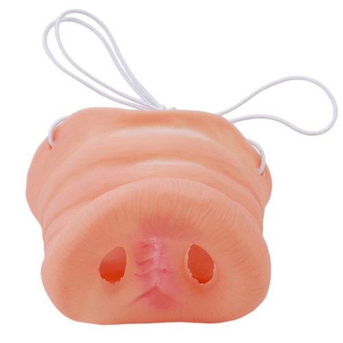 Halloween pig mask - mask, nose