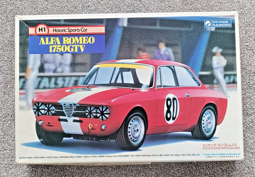 Gunze sangyo 24 alfa romeo - sangyo, 1:24