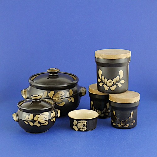 Six vintage denby bakewell - denby,