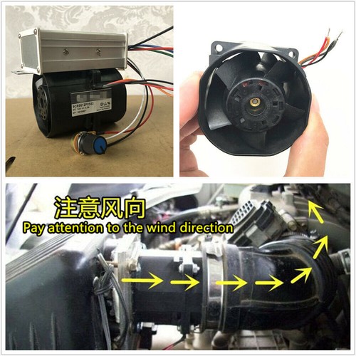 Car electric turbo - car, double