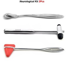 Neurology Examination Medical Diagnostic Instruments Reflex Hammer Pinwheel Tool