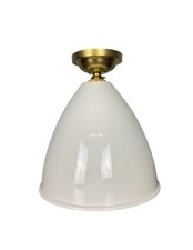 WHITE PORCELAIN PENDANT CEILING LIGHT BY BESTLITE (20309-1)
