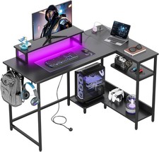 DEVAISE L Shaped Gaming Desk