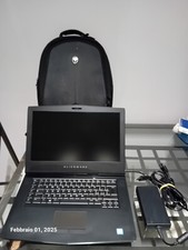 Dell Alienware 15 R3 FHD i7-7700HQ ram 32 GB 256 SSD batteria nuova zaino origin