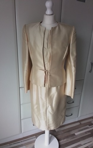 Size champagne gold silk - 10/12,