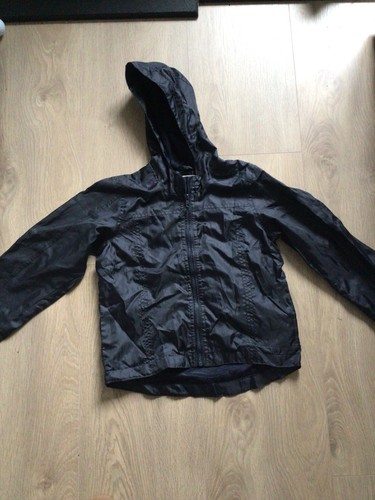Boys navy rain jacket - rain,